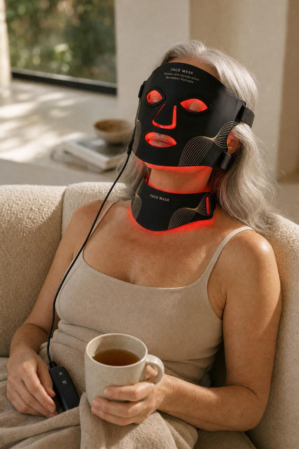 Mi té, mi sofá y 10 minutos de luz roja